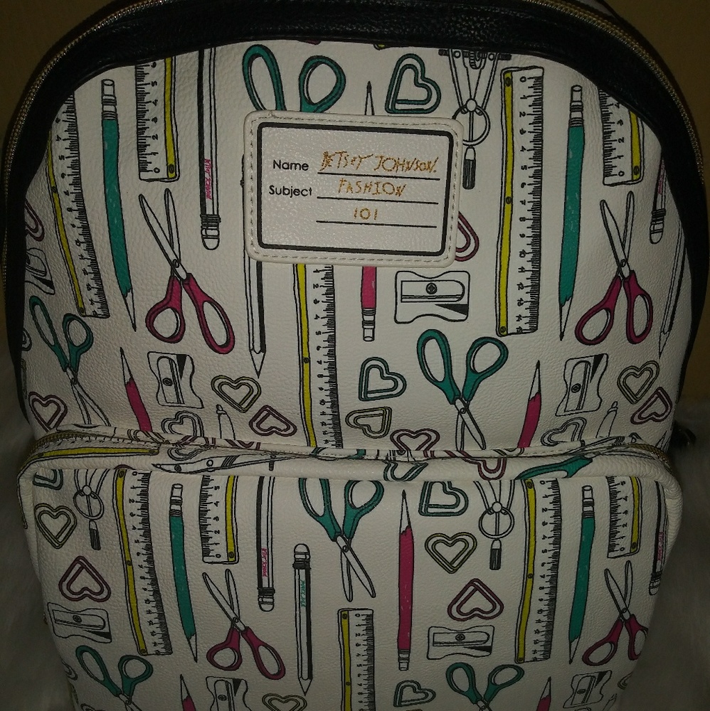 Betsey Johnson Bookbag